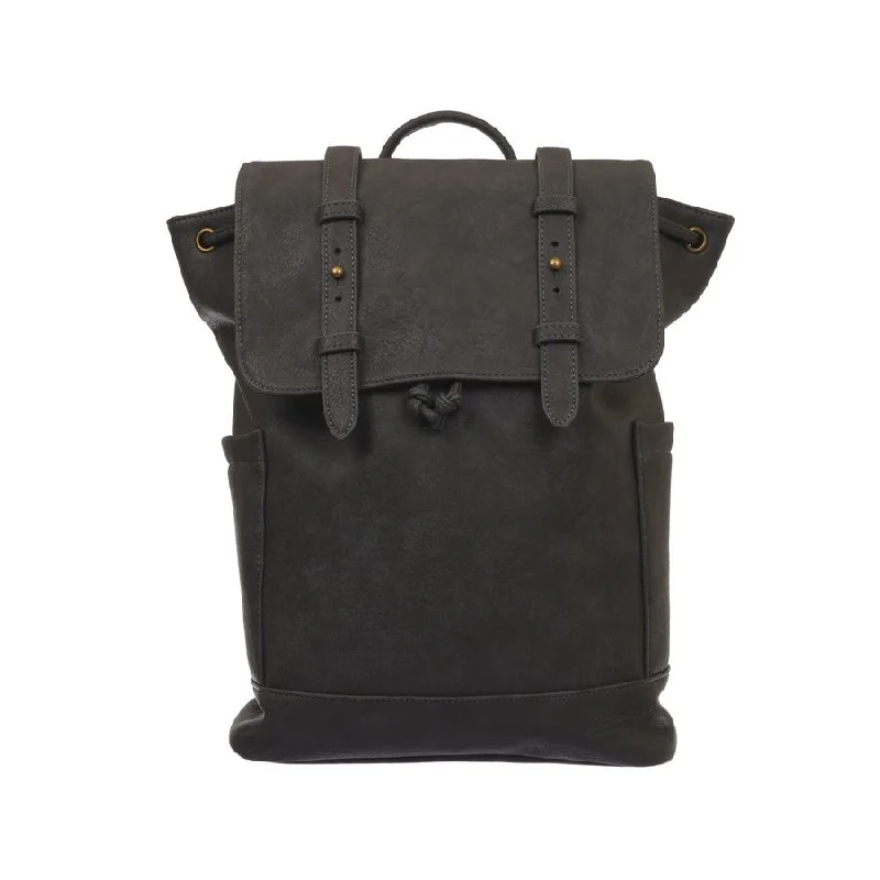 ARCHETYPE CHARLIE-DRAWSTRING CLOSURE BACKPACK_DARK GRAY