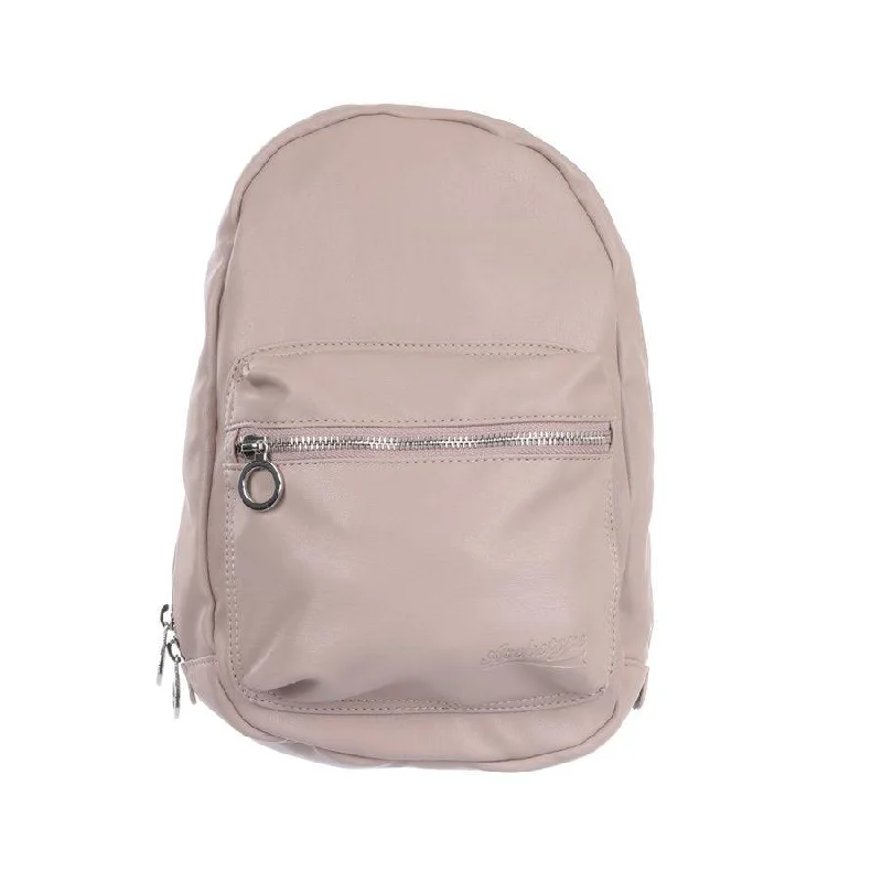 ARCHETYPE Millie Sheep Skin PU Backpack Mini Taupe