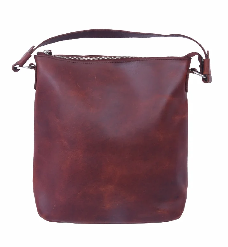 Brown Leather Sling Bag: The Classic Companion. Art: BG-1275