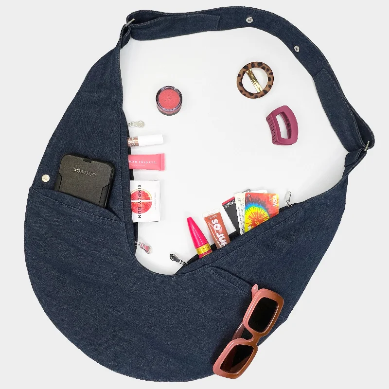 Classic Denim Sash Bag