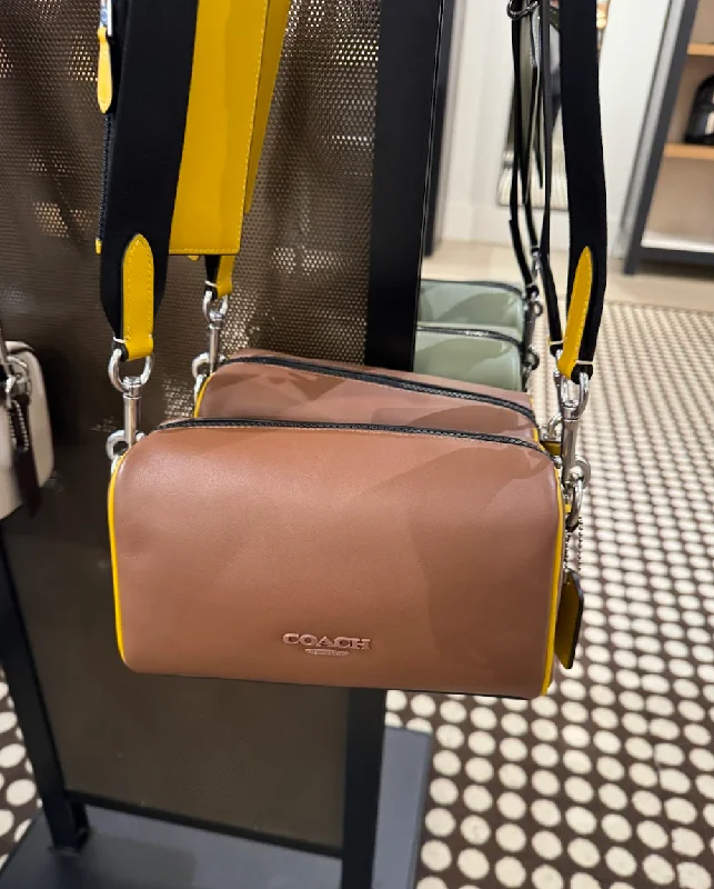 Coach Men Axel Crossbody In Yellow Gold (Pre-Order)