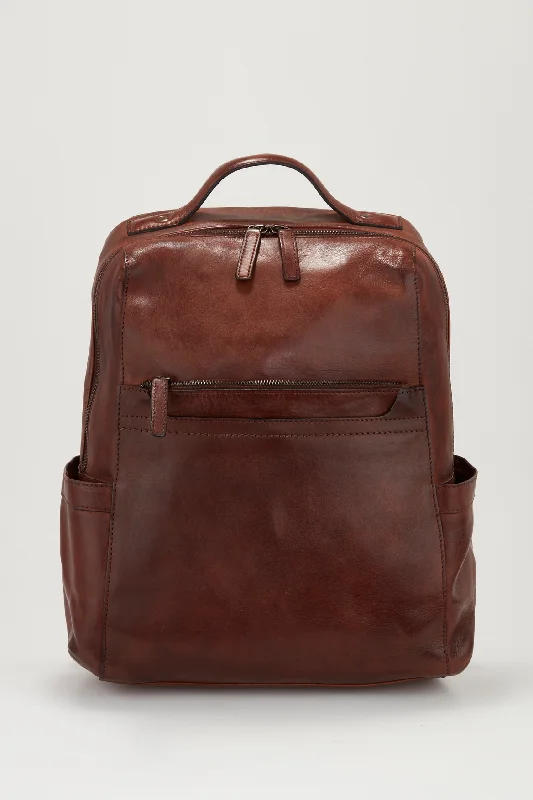 Angus Leather Backpack