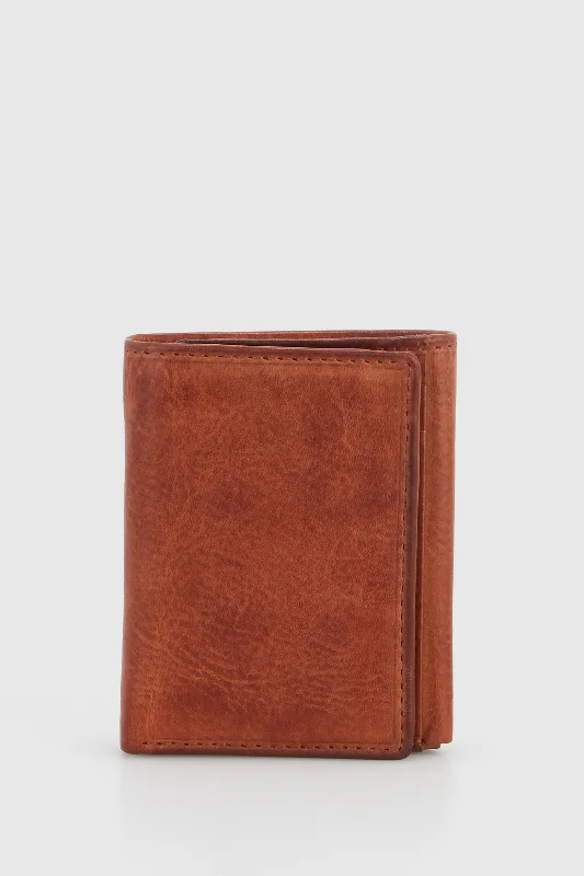 RFID Aaron Leather Trifold