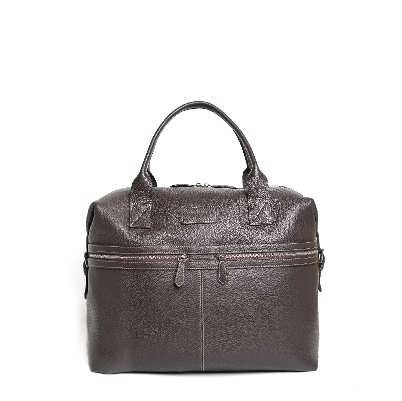 DARK BROWN TRAVEL BAG