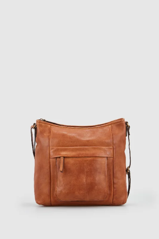 Leo Leather Large Crossbody Bag