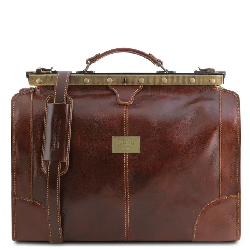 Madrid Gladstone Leather Bag