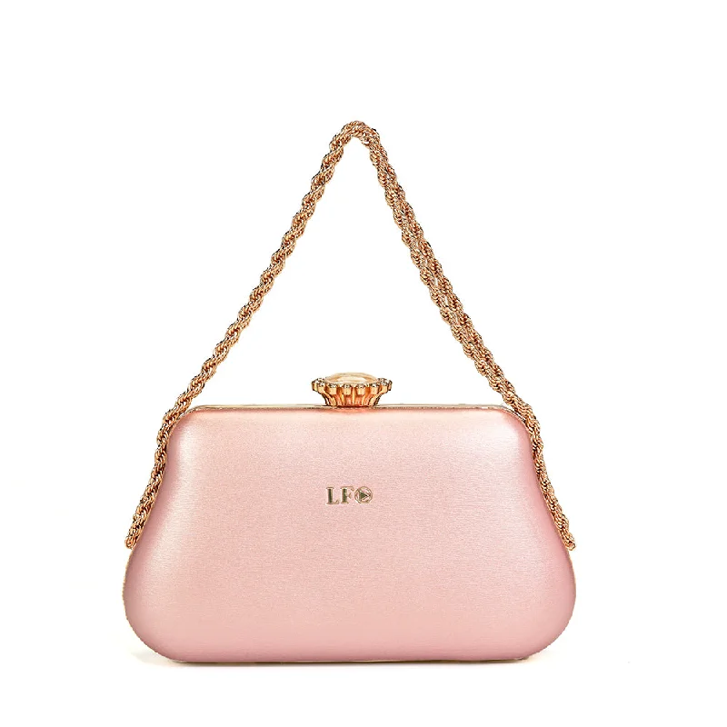 Elegant Pink Clutch Purse