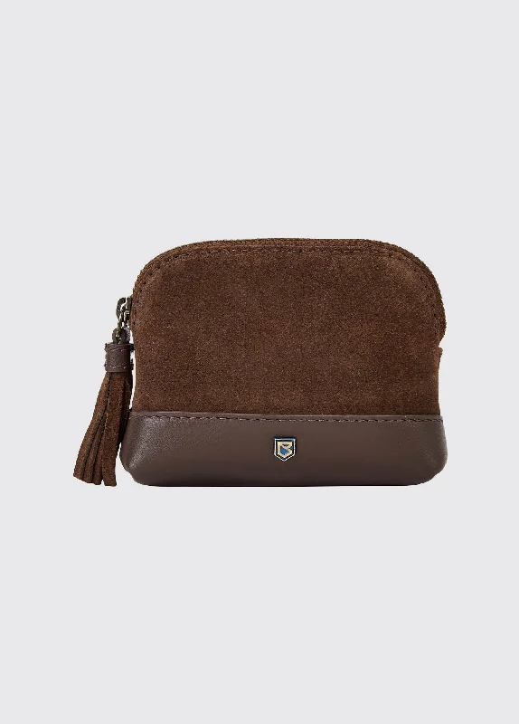 Richmond Ladies Suede Purse - Cigar