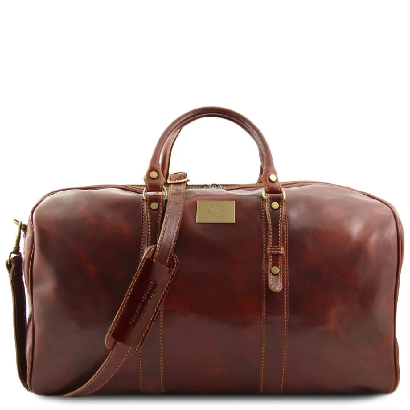 Francoforte Leather Overnight Bag