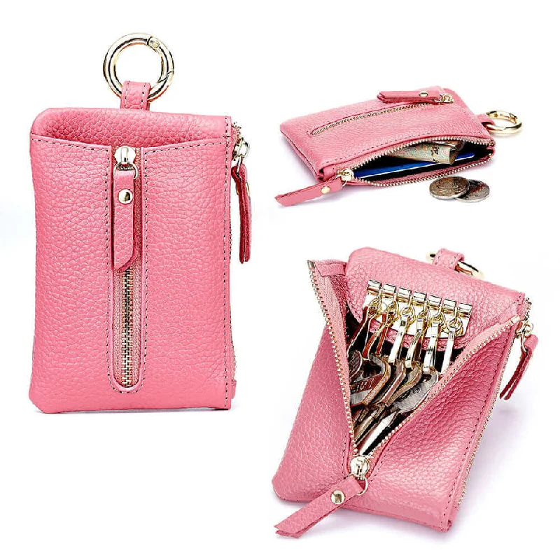 Leather Key Holder Coin Purse