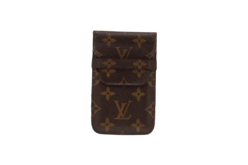 Louis Vuitton Monogram Canvas Vintage Flap Phone Holder CA1122