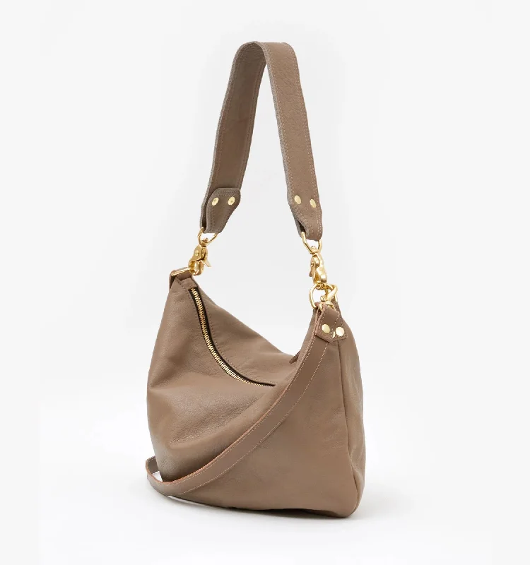 Moyen Messenger (Taupe Mousse)