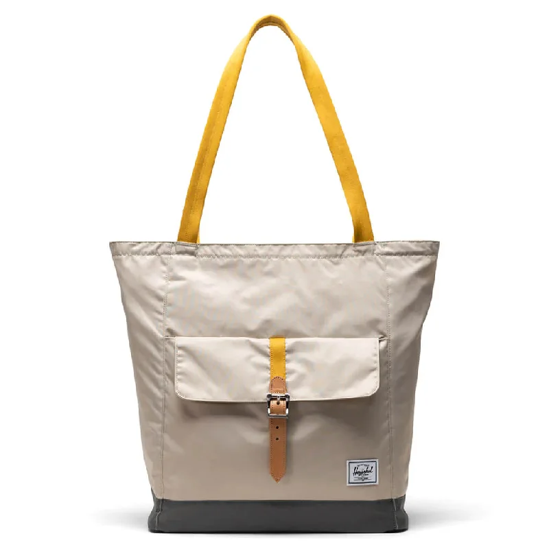 Retreat Tote (Pelican + Gargoyle + Harvest Gold)