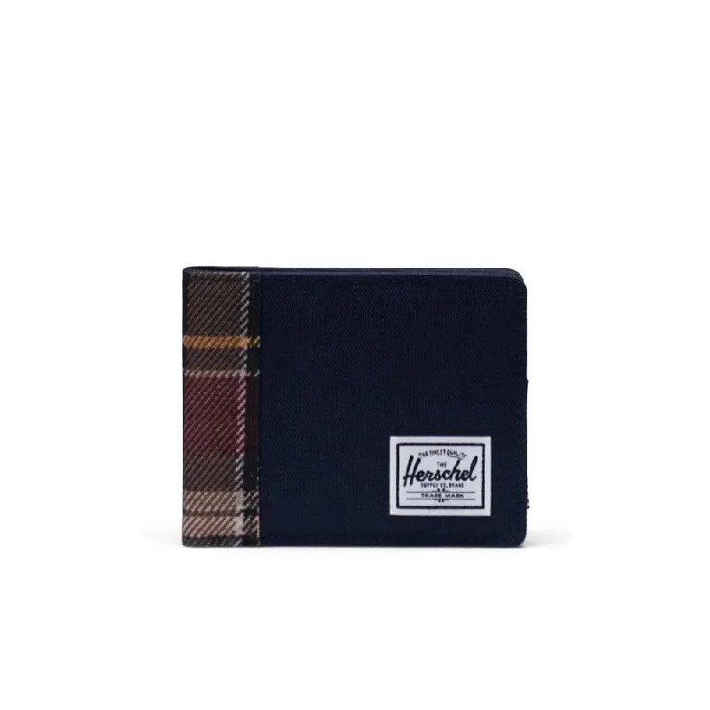 Roy Wallet (Peacoat + Peacoat Plaid)