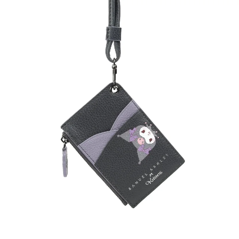 (Pre-Order) Samuel Ashley x Sanrio characters Leather ID Badge Holder