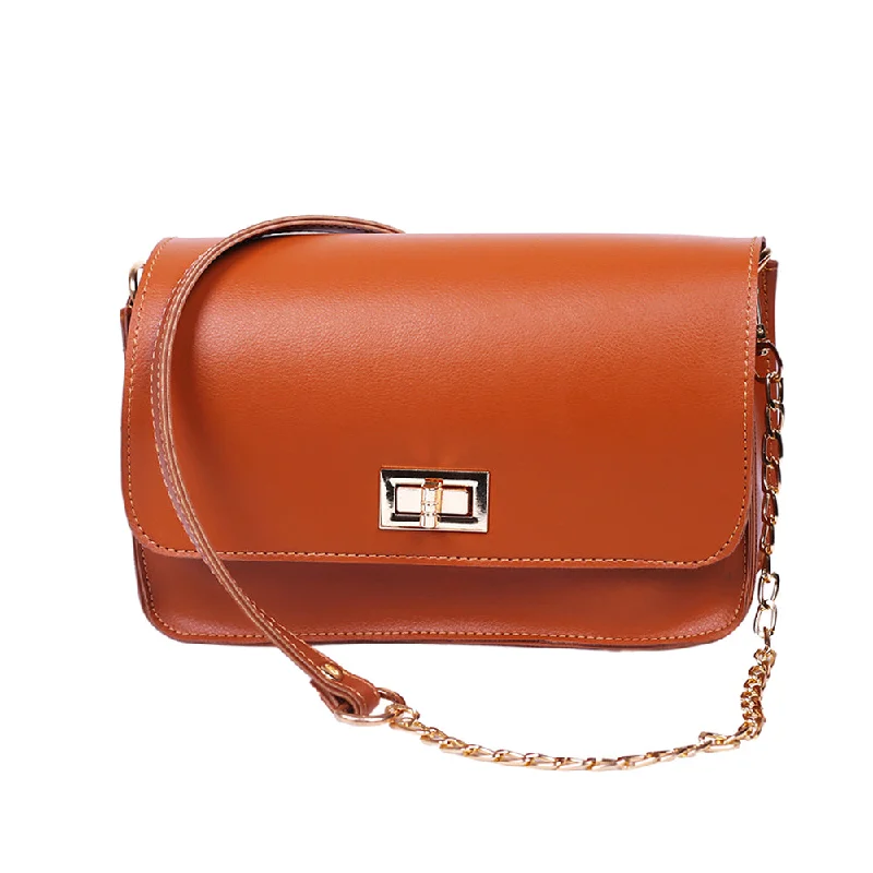 Siri Brown Crossbody Bag