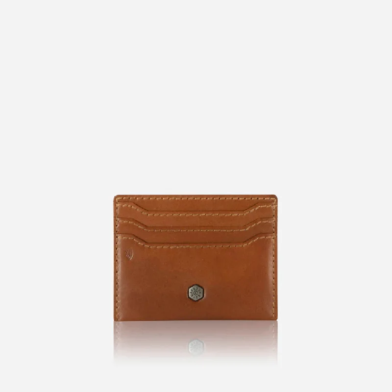 Slim Card Holder, Tan