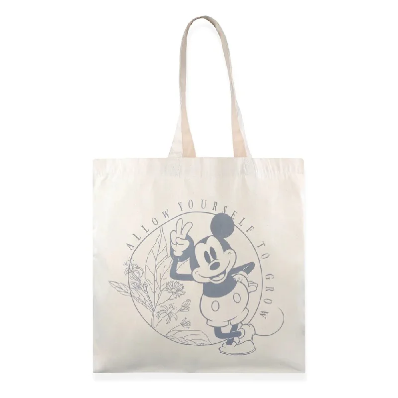 Disney Allow Yourself To Grow Mickey Mouse Tote Bag