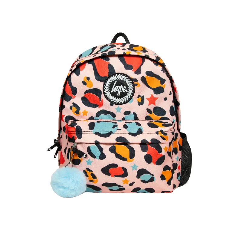 Hype Star Leopard Backpack